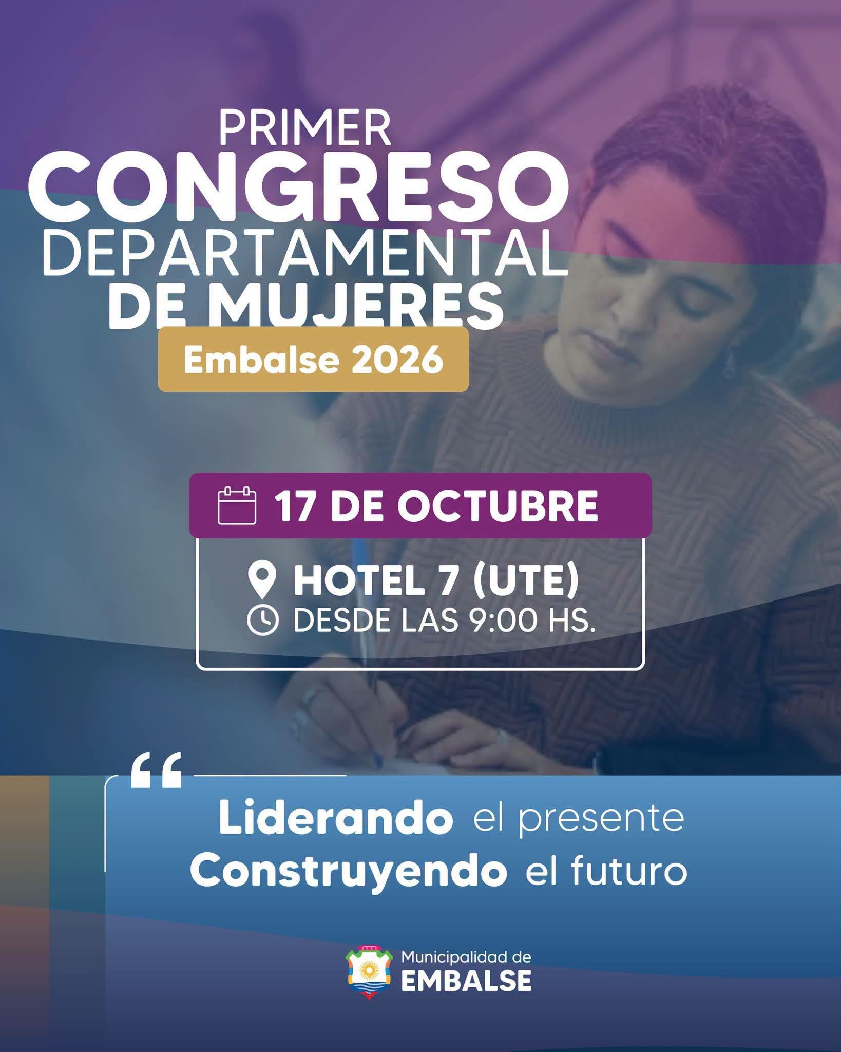 PRIMER CONGRESO DEPARTAMENTAL DE MUJERES – EMBALSE 2026